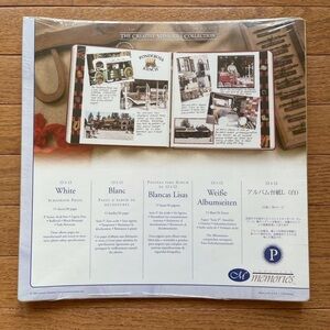creative memories 12x12 white scrapbooking pages